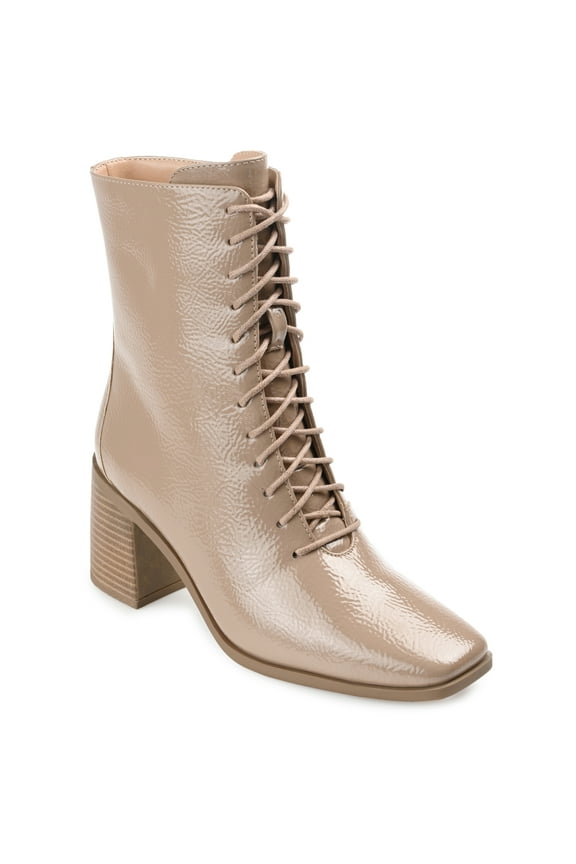 Womens Covva Inside Zip Stacked Heel Booties, Widths Available