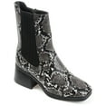 thumbnail image 1 of Journee Womens Desree Square Toe Booties, 1 of 9