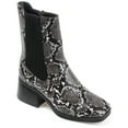 thumbnail image 1 of Journee Womens Desree Square Toe Booties, 1 of 9