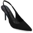 thumbnail image 1 of Journee Womens Elenney Mid Heel Pointed Toe Pumps, Widths Available, 1 of 10