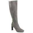 thumbnail image 1 of Journee Womens Elisabeth Block Heel Knee High Boots, 1 of 8