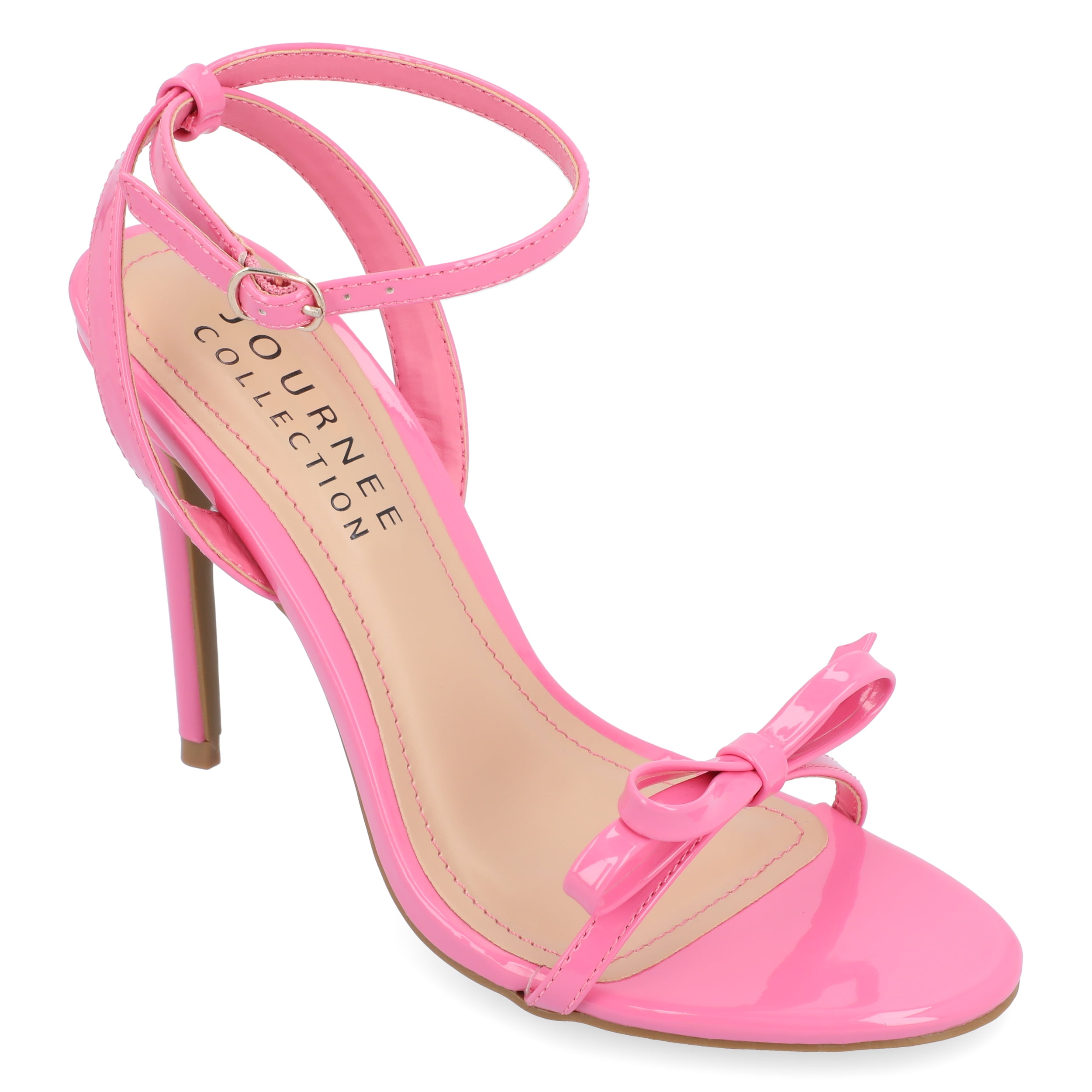 Journee Womens Elvina High Heel Open Toe Sandals - Walmart.com