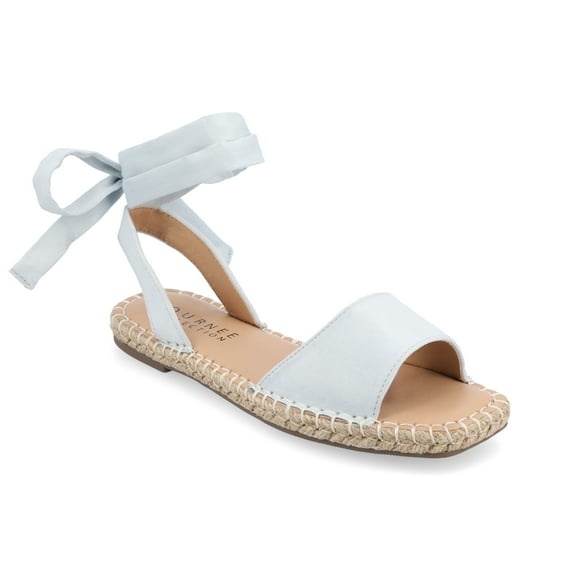 Journee Womens Emelie Espadrille Flat Sandals, Widths Available