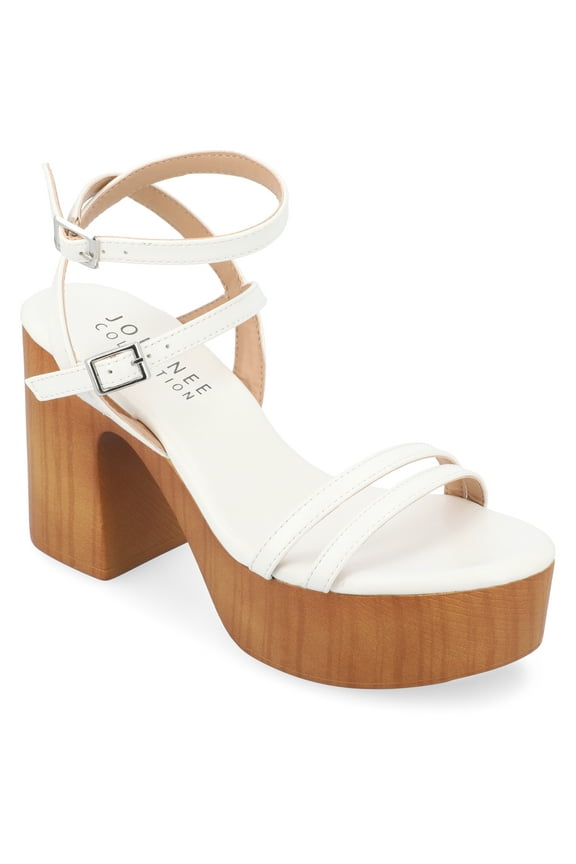 Womens Emerynn Platform Clog Multi Strap Sandals