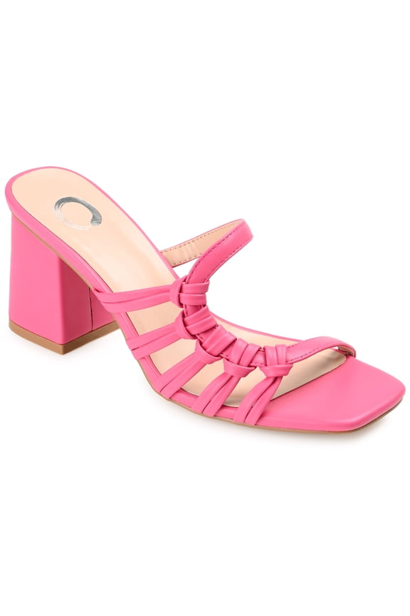 Womens Emory Open Square Toe Block Heel Sandals