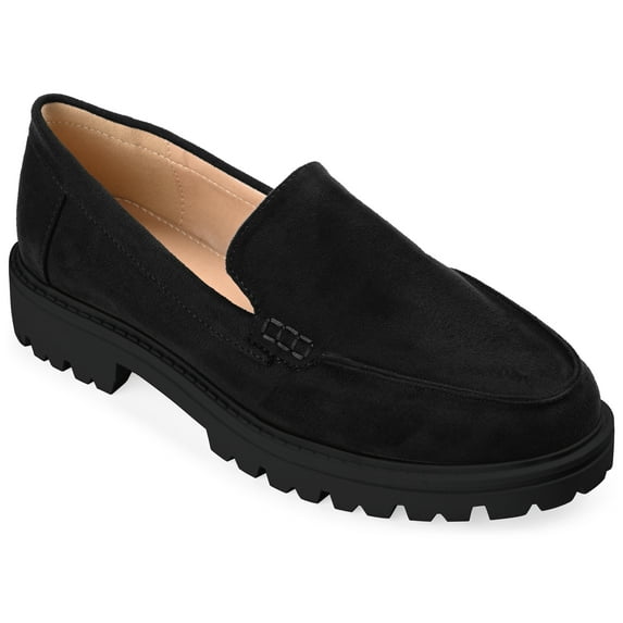 Journee Womens Erika Narrow Width Slip On Loafer