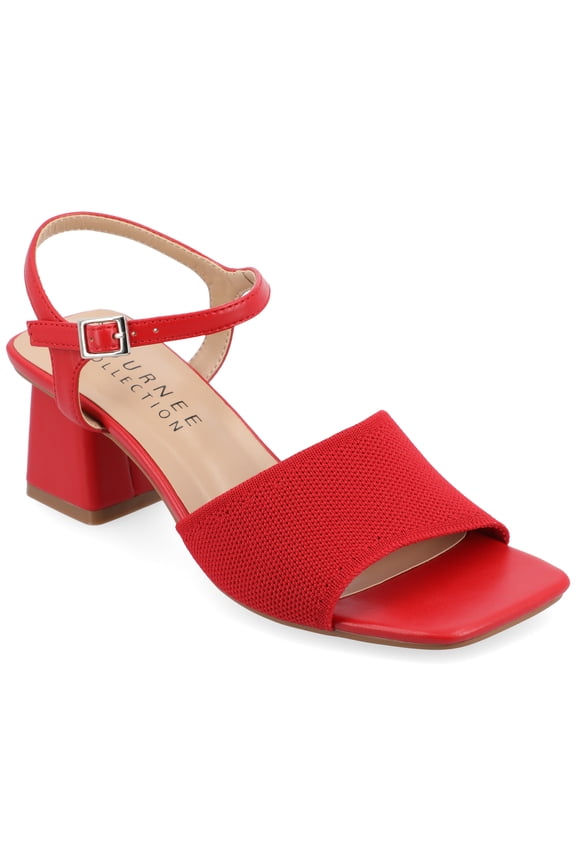 Womens Evylinn Knit Block Heel Dress Sandals, Widths Available