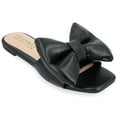 thumbnail image 1 of Journee Womens Fayre Slip On Flat Sandals, Widths Available, 1 of 10