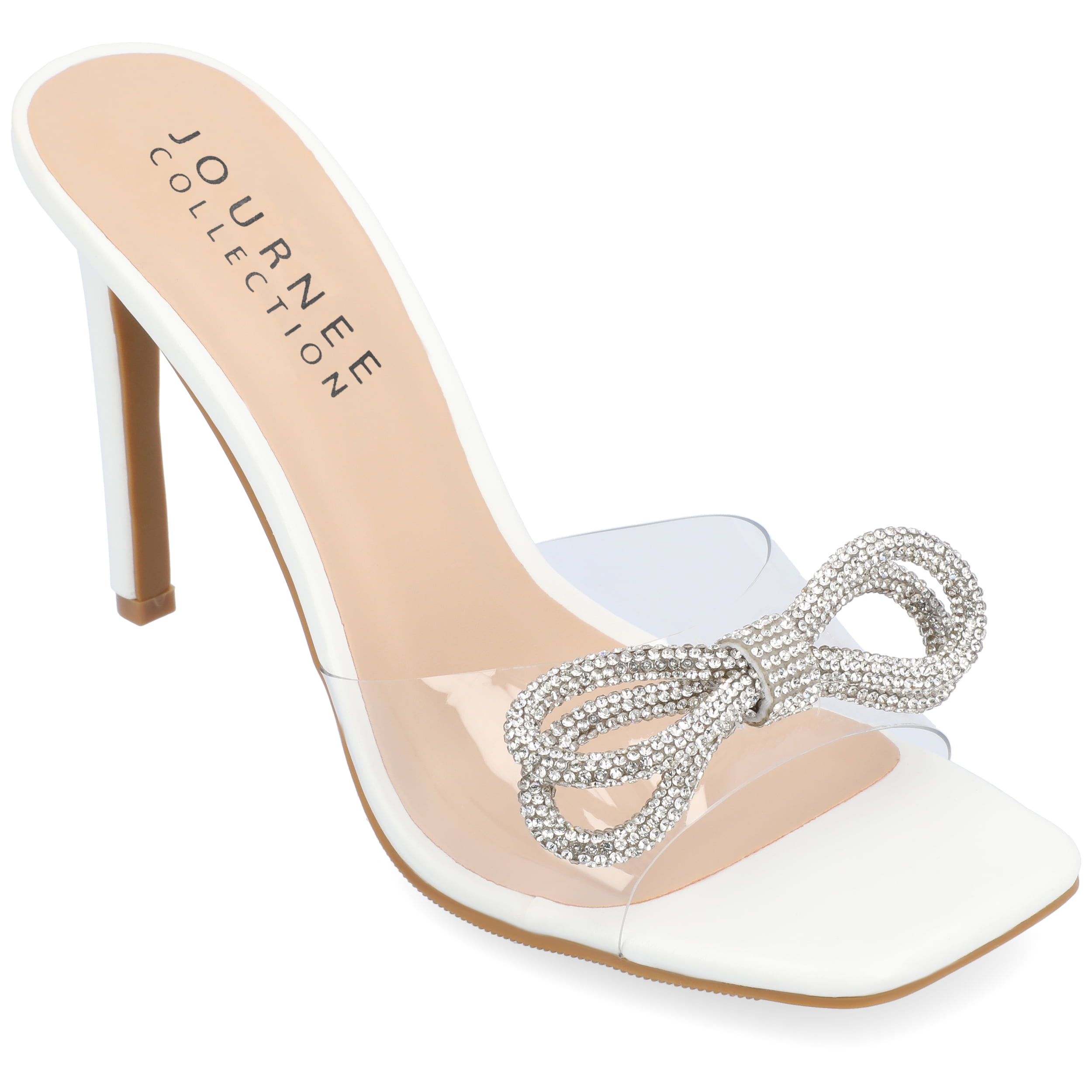 Journee Womens Fenella High Heel Open Toe Evening Dress Sandals