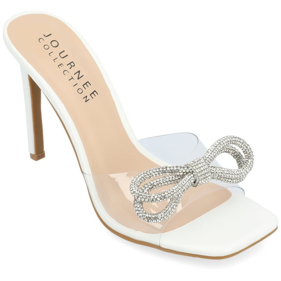 Journee Womens Fenella High Heel Open Toe Evening Dress Sandals