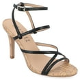 thumbnail image 1 of Journee Womens Fylissa Multi Strap Stiletto Open Toe Sandals, 1 of 9