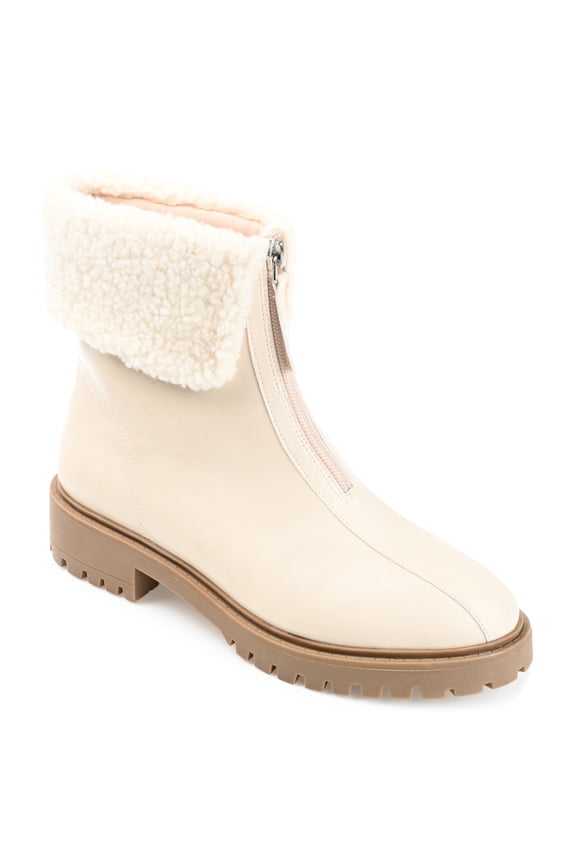 Womens Fynn Almond Toe Block Heel Ankle Booties
