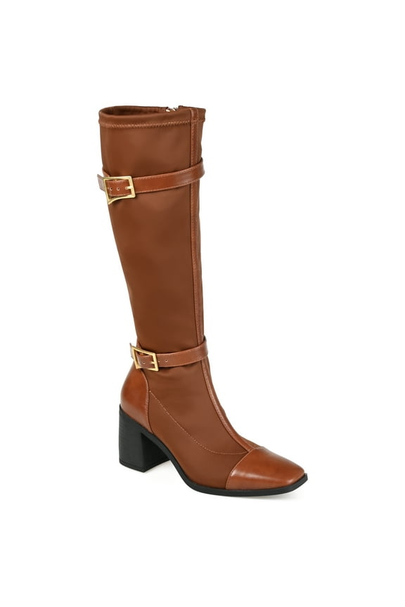 Womens Gaibree Tru Comfort Foam Wide Width Extra Wide Calf Stacked Heel Knee High Boots