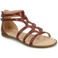 thumbnail image 1 of Journee Womens Genneva Flat Sandals, Widths Available, 1 of 9