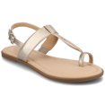thumbnail image 1 of Journee Womens Gerra T-Strap Toe Ring Flat Sandals, 1 of 9
