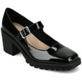 thumbnail image 1 of Journee Womens Gladys Treaded Outsole Mary Jane Pumps, 1 of 9