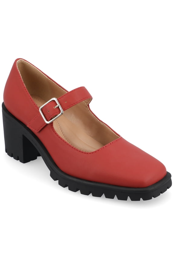 Womens Gladys Treaded Outsole Mary Jane Pumps