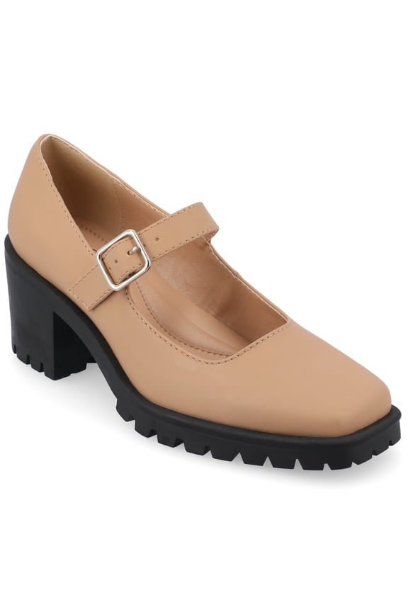 Womens Gladys Treaded Outsole Mary Jane Pumps
