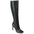 thumbnail image 1 of Journee Womens Glenda-WC Wide Calf Stiletto Heel Boots, 1 of 9