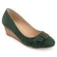 thumbnail image 1 of Journee Womens Graysn Comfort Insole Slip On Round Toe Wedge, Widths Available, 1 of 10