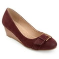 thumbnail image 1 of Journee Womens Graysn Comfort Insole Slip On Round Toe Wedge, Widths Available, 1 of 10