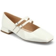 thumbnail image 1 of Journee Womens Gredah Double Buckle Mary Jane Dress Flats, Widths Available, 1 of 9