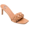 thumbnail image 1 of Journee Womens Hattie Open Toe Mid Stiletto Sandals, 1 of 6