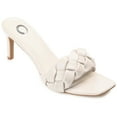 thumbnail image 1 of Journee Womens Hattie Open Toe Mid Stiletto Sandals, 1 of 9