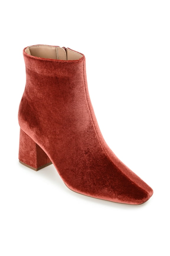 Womens Hazara Square Toe Block Heel Ankle Booties, Widths Available