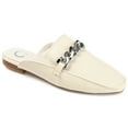 thumbnail image 1 of Journee Womens Hazina Slip On Square Toe Mules Flats, 1 of 10