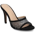 thumbnail image 1 of Journee Womens Hensley Open Toe Stiletto Heel Comfort Evening Pumps, 1 of 10