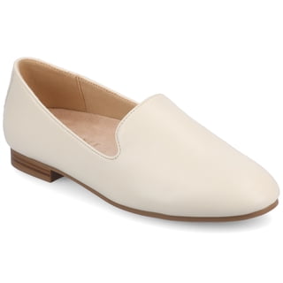 Journee Womens Ishani Almond Toe Comfort Career Ballet Flats, Widths Available