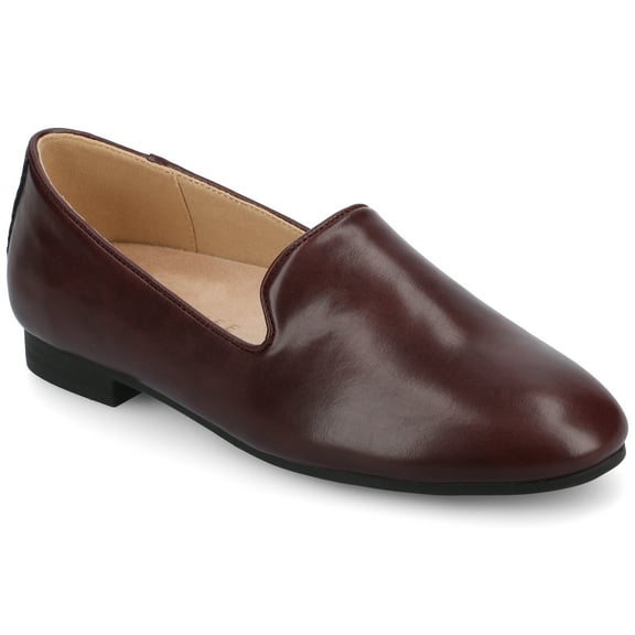 Journee Womens Ishani Almond Toe Comfort Career Ballet Flats, Widths Available