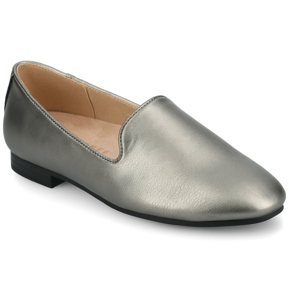 Journee Womens Ishani Almond Toe Comfort Career Ballet Flats, Widths Available