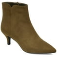 thumbnail image 1 of Journee Womens Isobel Inside Zip Stiletto Booties, 1 of 10