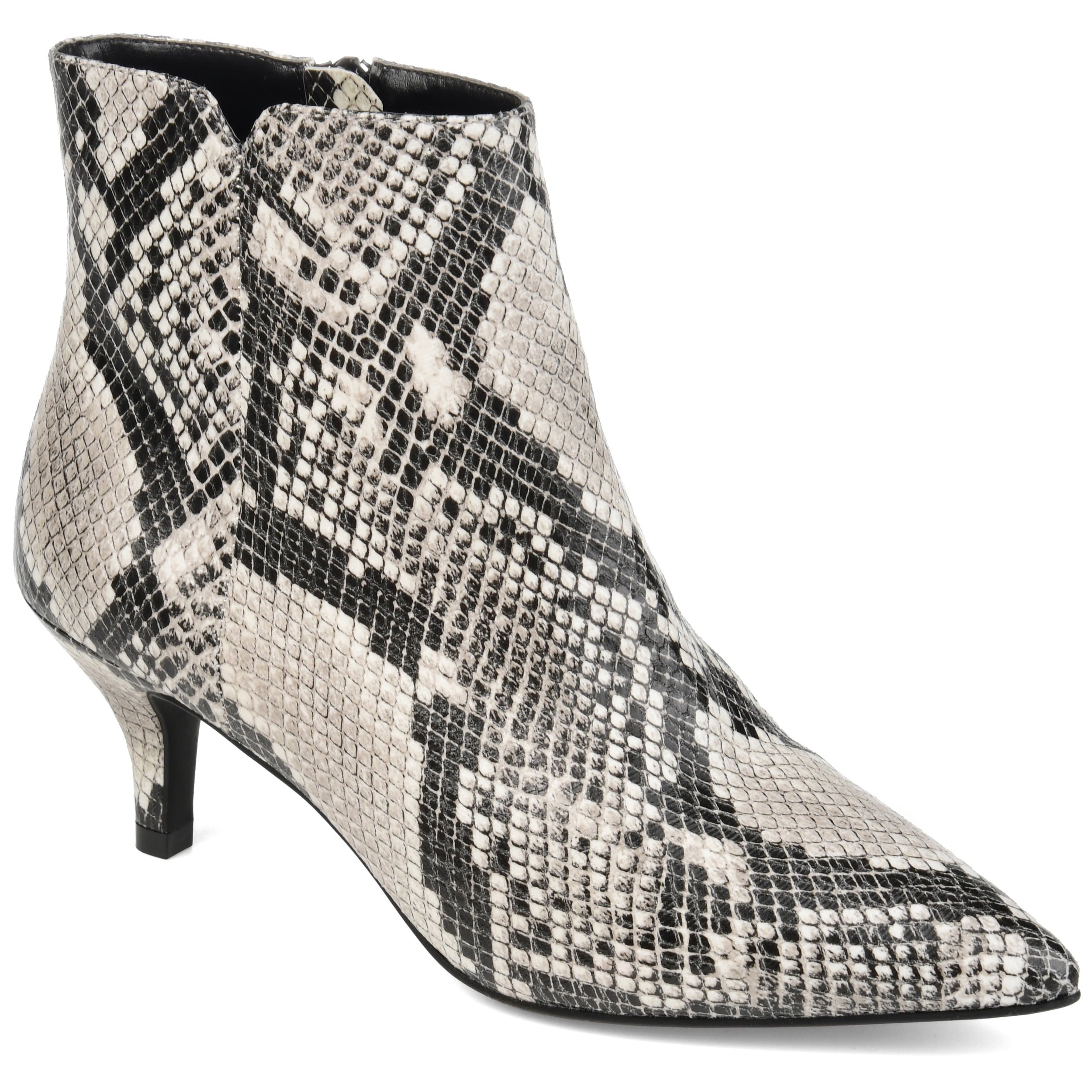 Journee Womens Isobel Inside Zip Stiletto Booties