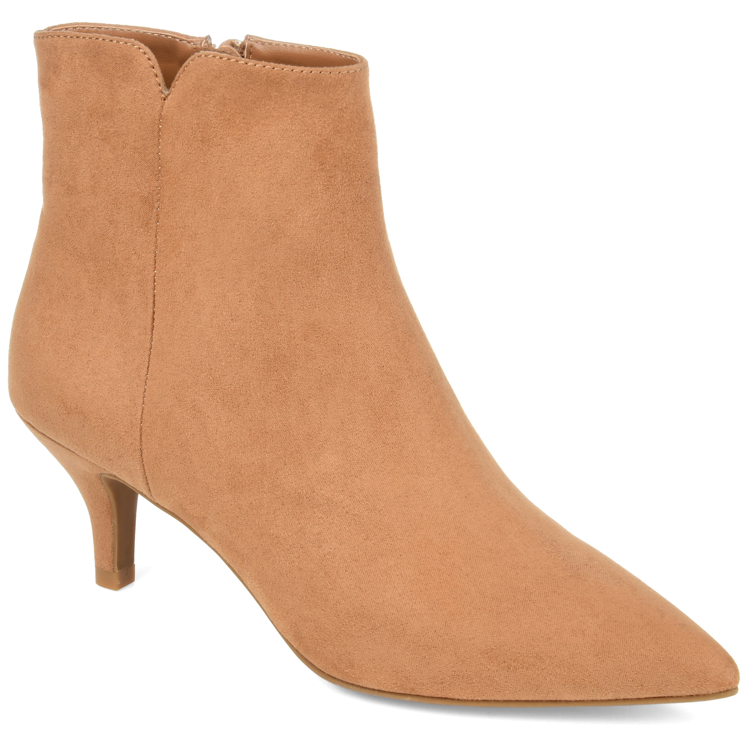Journee Womens Isobel Inside Zip Stiletto Booties