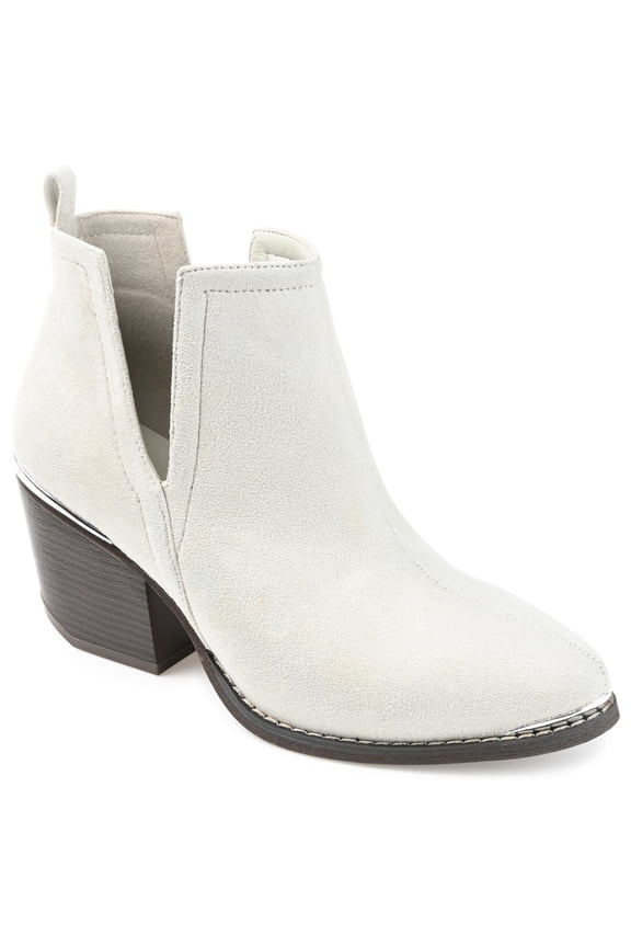 Womens Issla Pull On Stacked Heel Booties, Widths Available