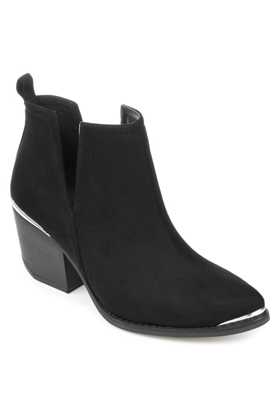 Womens Issla Pull On Stacked Heel Booties, Widths Available