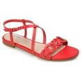 thumbnail image 1 of Journee Womens Jalia Multi Strap Flat Sandals, 1 of 10