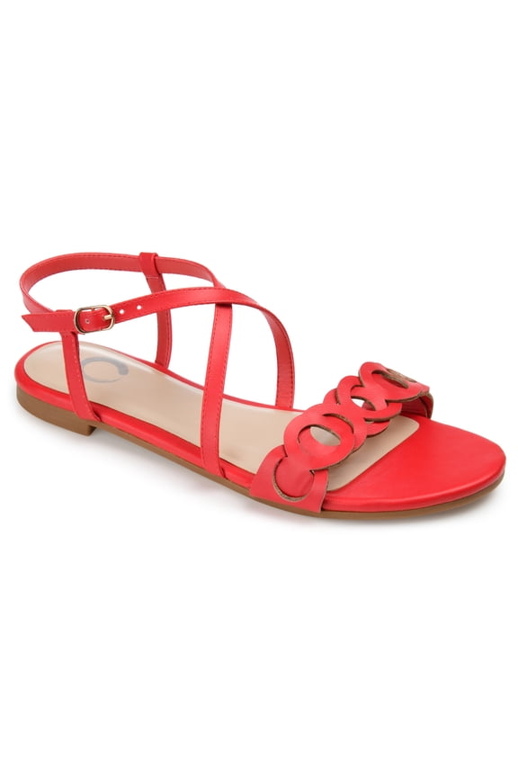 Womens Jalia Multi Strap Flat Sandals