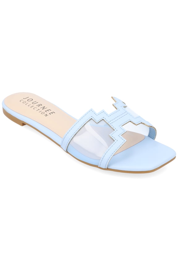 Womens Jamarie Slip On Slide Flat Sandals