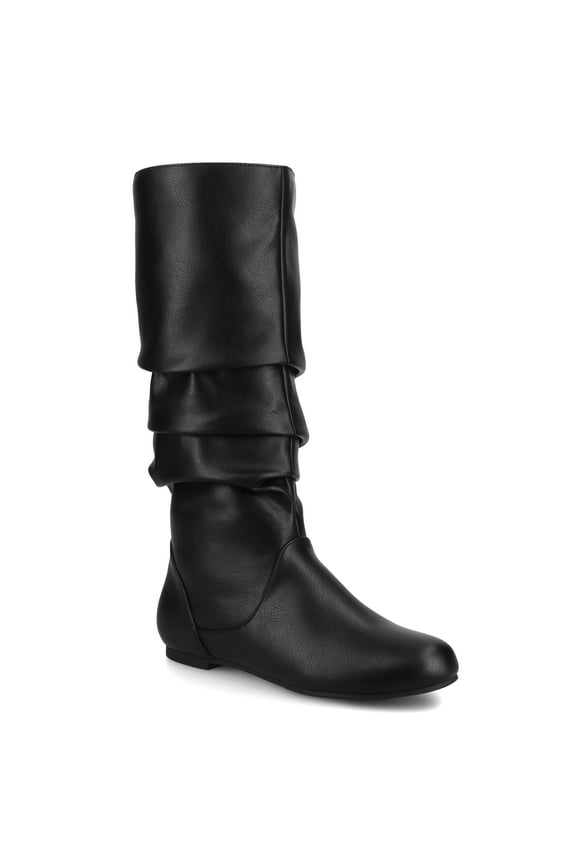 Womens Jayne Wide Calf Round Toe Riding Boots