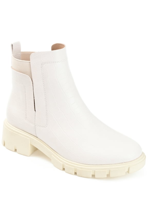 Womens Jeeva Inside Zip Block Heel Booties