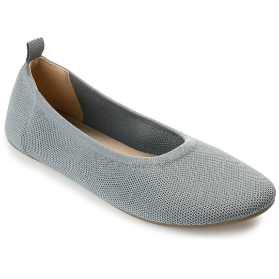 Journee Women's Jersie Knit Foldable Ballet Flats, Widths Available
