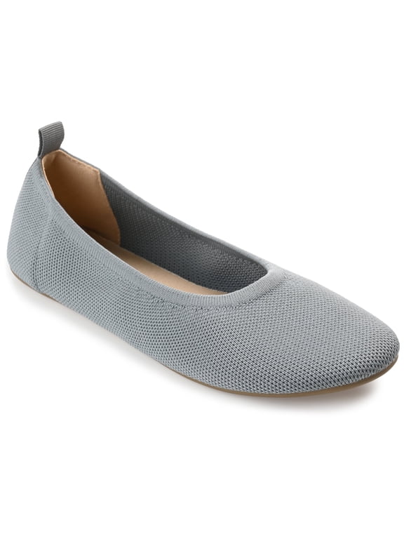 Women's Jersie Knit Foldable Ballet Flats, Widths Available