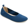 thumbnail image 1 of Journee Women's Jersie Knit Foldable Ballet Flats, Widths Available, 1 of 7