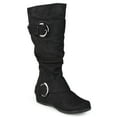thumbnail image 1 of Journee Womens Jester-01 Extra Wide Calf Hidden Wedge Riding Boots, 1 of 10