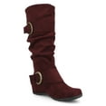 thumbnail image 1 of Journee Womens Jester-01 Hidden Wedge Riding Boots, 1 of 8