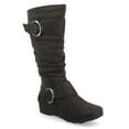 thumbnail image 1 of Journee Womens Jester-01 Hidden Wedge Riding Boots, 1 of 9